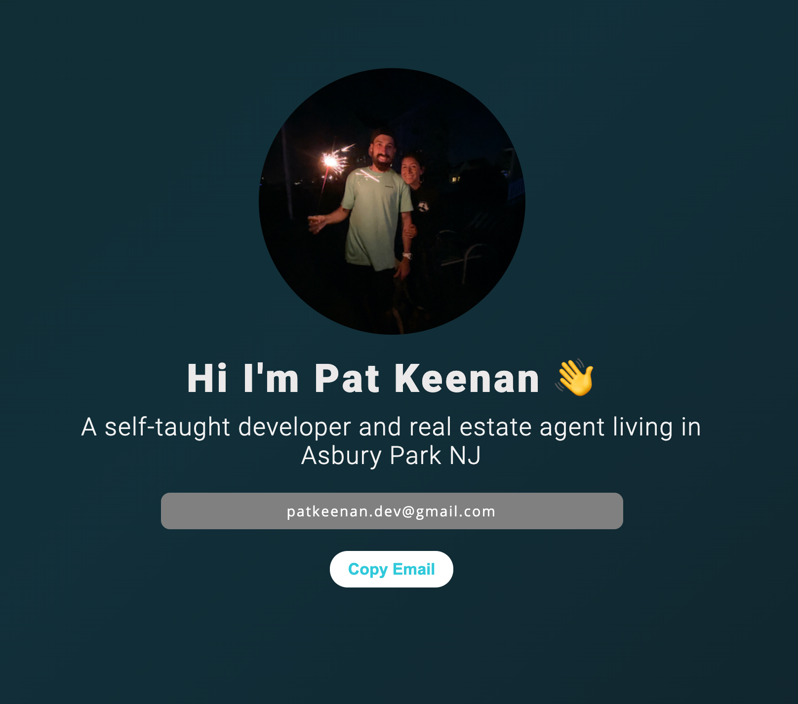 Patrick Keenan Portfolio Website